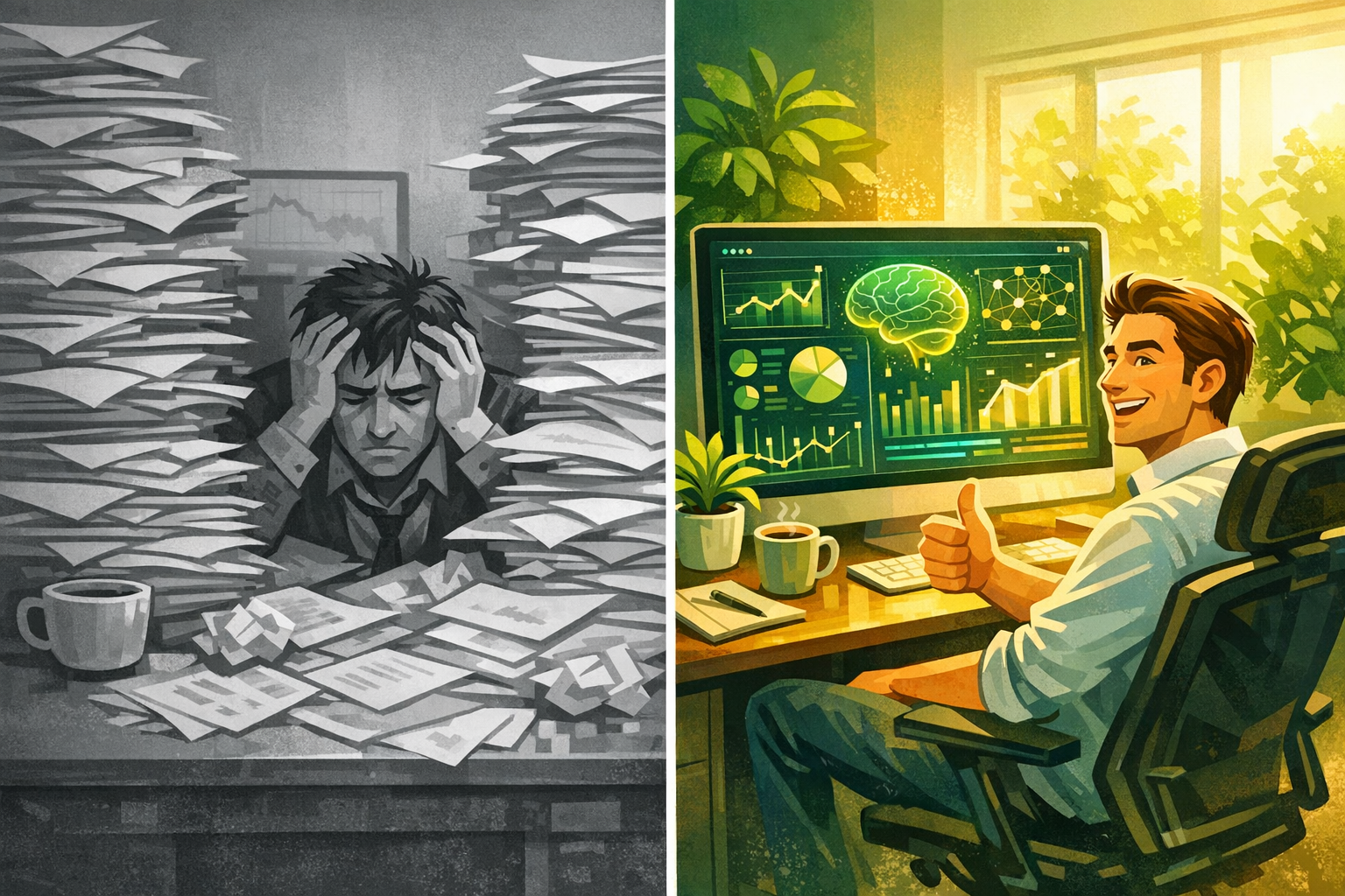 AI Agents vs Manual Workflows